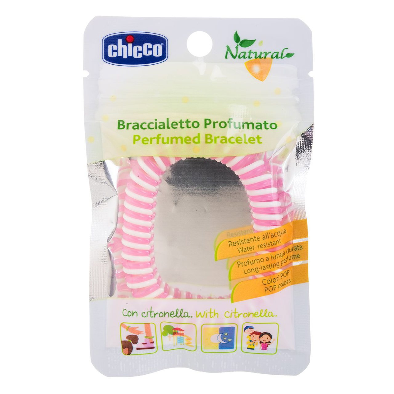 Chicco Antizanzare Bracciale in plastica profumato 1 pezzo