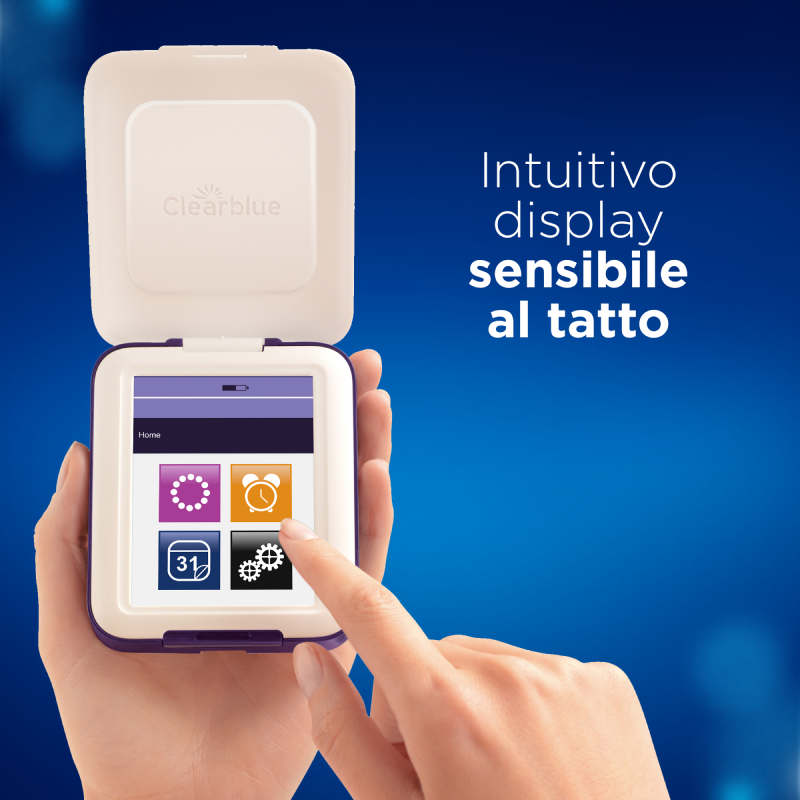 Monitor Di Fertilità Clearblue Avanzato. Aumenta le tue probabilità di rimanere incinta, 1 Monitor (Stick di Test venduti separatamente)