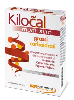 Kilocal Modi-Slim Grassi Carboidrati Integratore Dimagrante 30 Compresse