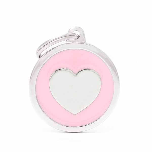 PINK BIG CIRCLE HEART