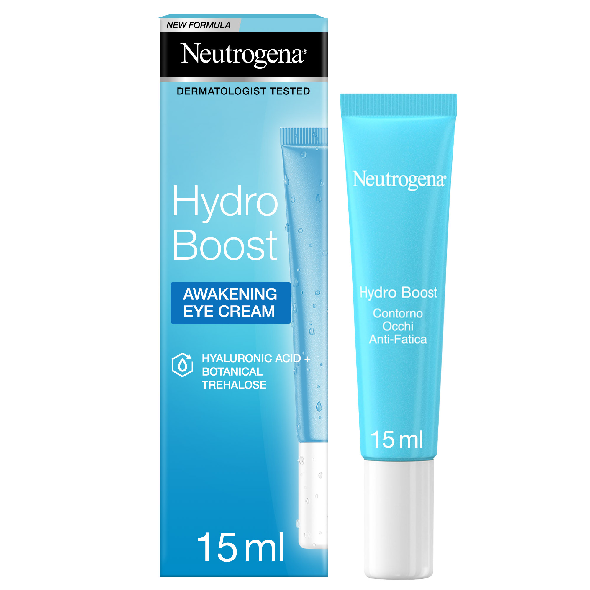 Neutrogena Hydro Boost Contorno Occhi Antifatica 15 ml