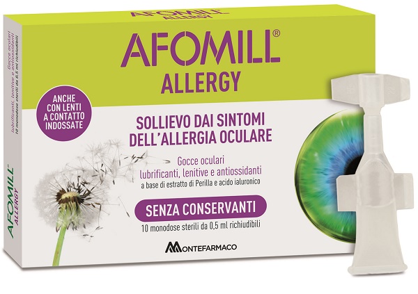 AFOMILL ALLERGY GOCCE OCUL 10F