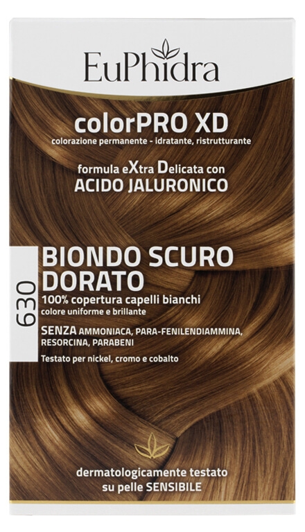 Euphidra ColorPRO XD 630 Biondo Scuro Dorato Tintura Extra Delicata