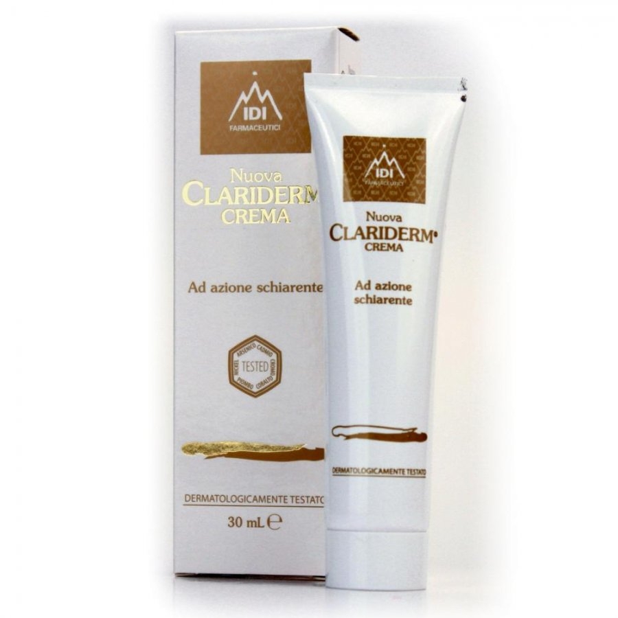 Clariderm Nuova Crema Schiarente Antimacchie 30 Ml