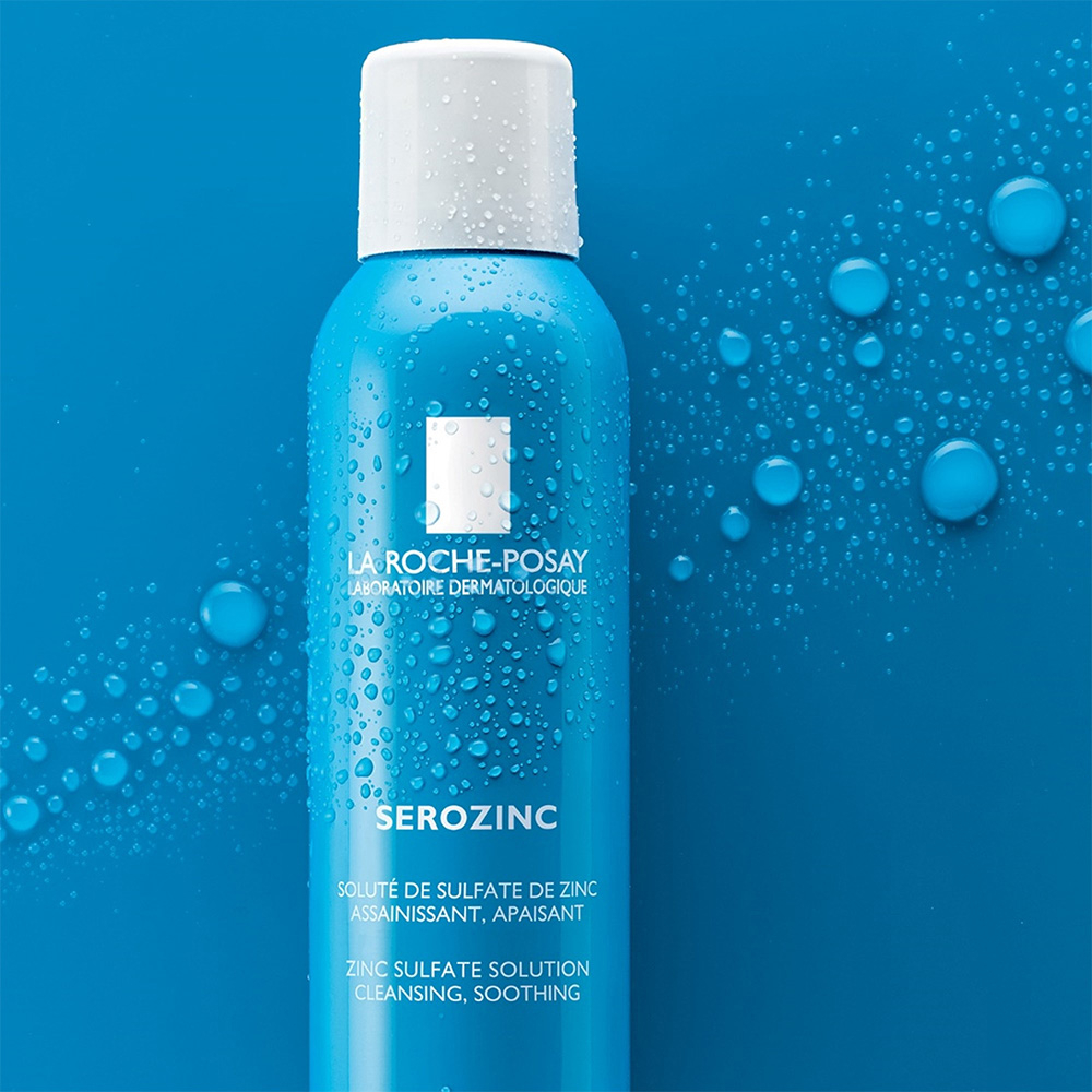 La Roche-Posay Serozinc Spray 150 ml. spray viso lenitivo per la pelle grassa e a tendenza acneica.