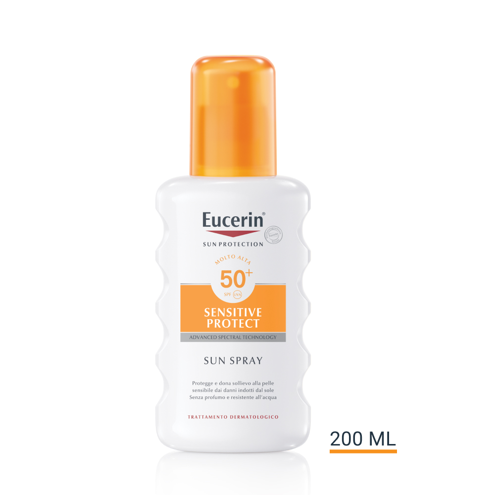 Eucerin Sun Spray Solare Trasparente Corpo SPF50+ 200mL