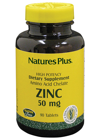 Nature's Plus Zinco Chelato Integratore 90 Tavolette