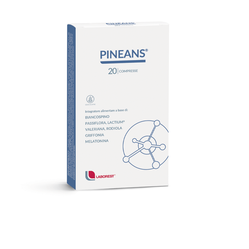 Pineans Integratore rilassamento mente e corpo 20 compresse