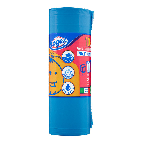 LOGEX SACC CONDOM 70X110 BLU PESAN
