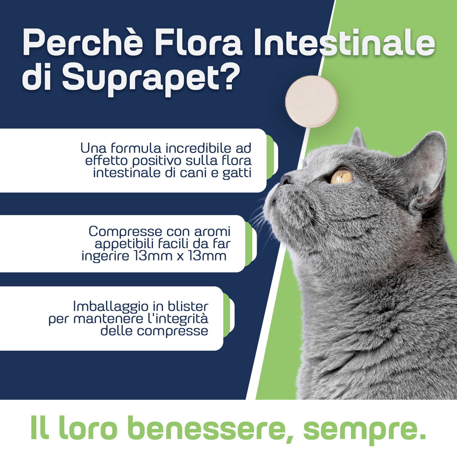 Suprapet flora intestinal 30 compresse