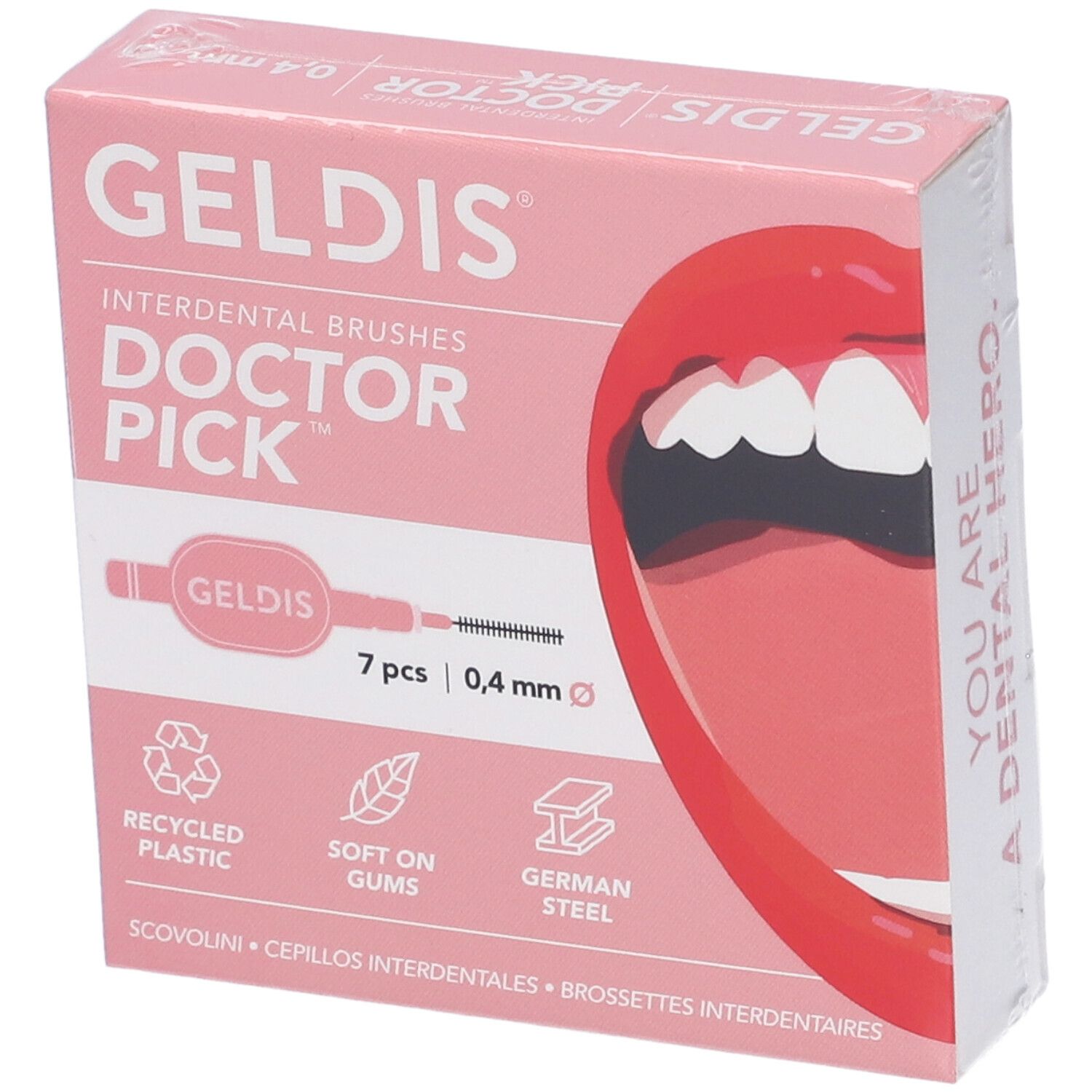 GELDIS Doctor Pick 0,4mm 7pz