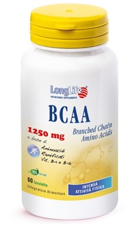 LongLife BCAA Integratore 60 Tavolette