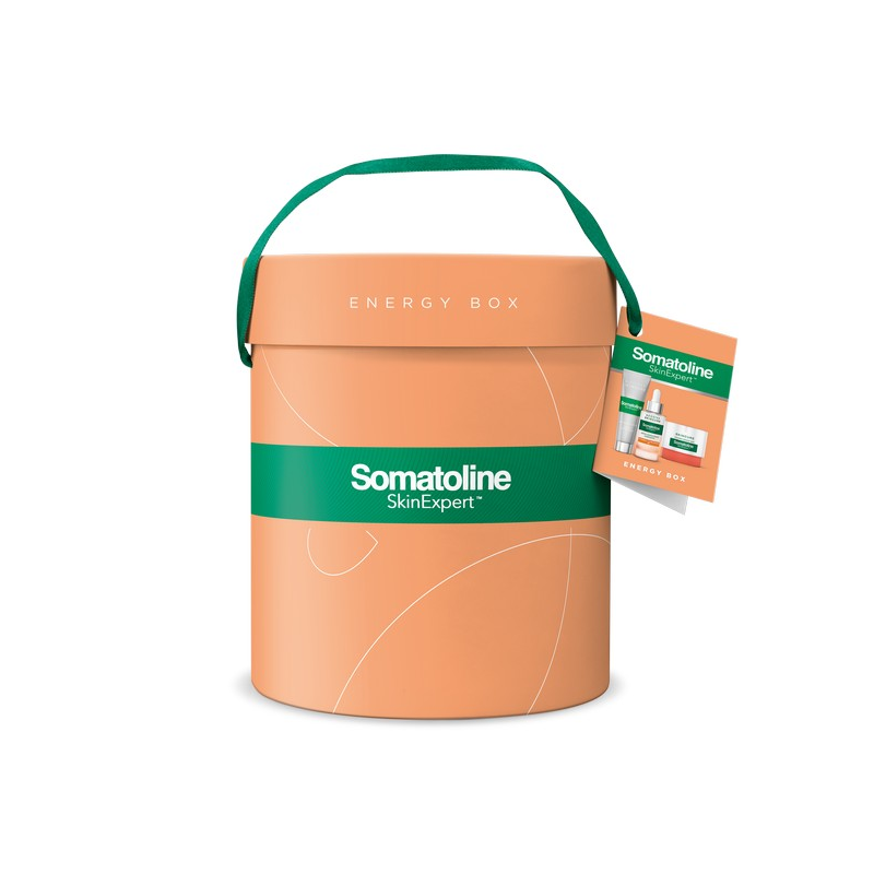 Somatoline SkinExpert, Cofanetto Rituale Viso Giorno, Trattamento Viso - Anti età, Acido IaluronicoMicro-granuli esfolianti -Papaina  20 + 30 + 15ml