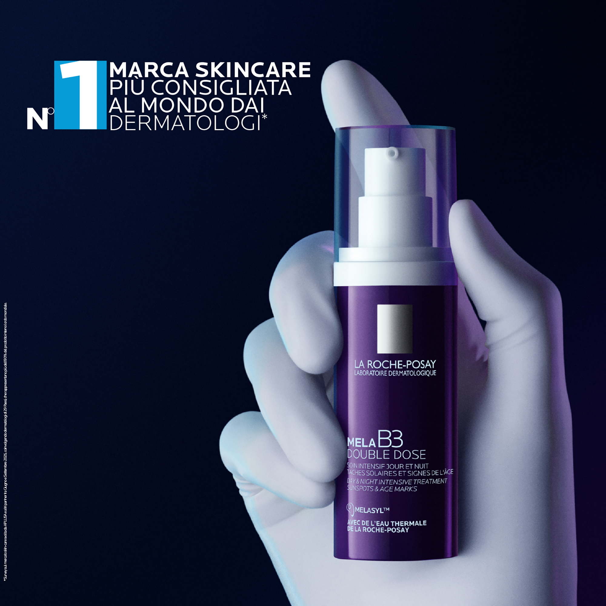 La Roche-Posay Mela B3 Double Dose - Trattamento Intensivo Anti-Macchie E Anti-Rughe Giorno E Notte 40 ml