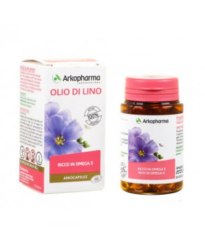 Arkocapsule Olio Di Lino Integratore 60 Perle