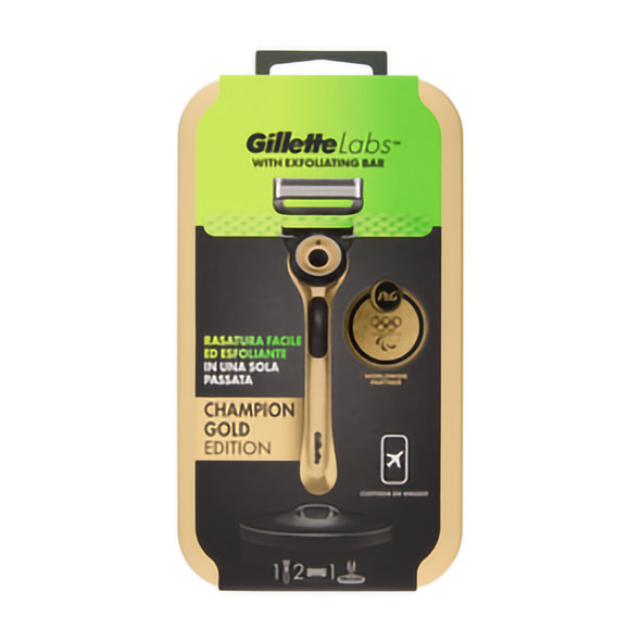 GILLETTE LABS RASOIO 2UP GOLD TRA.