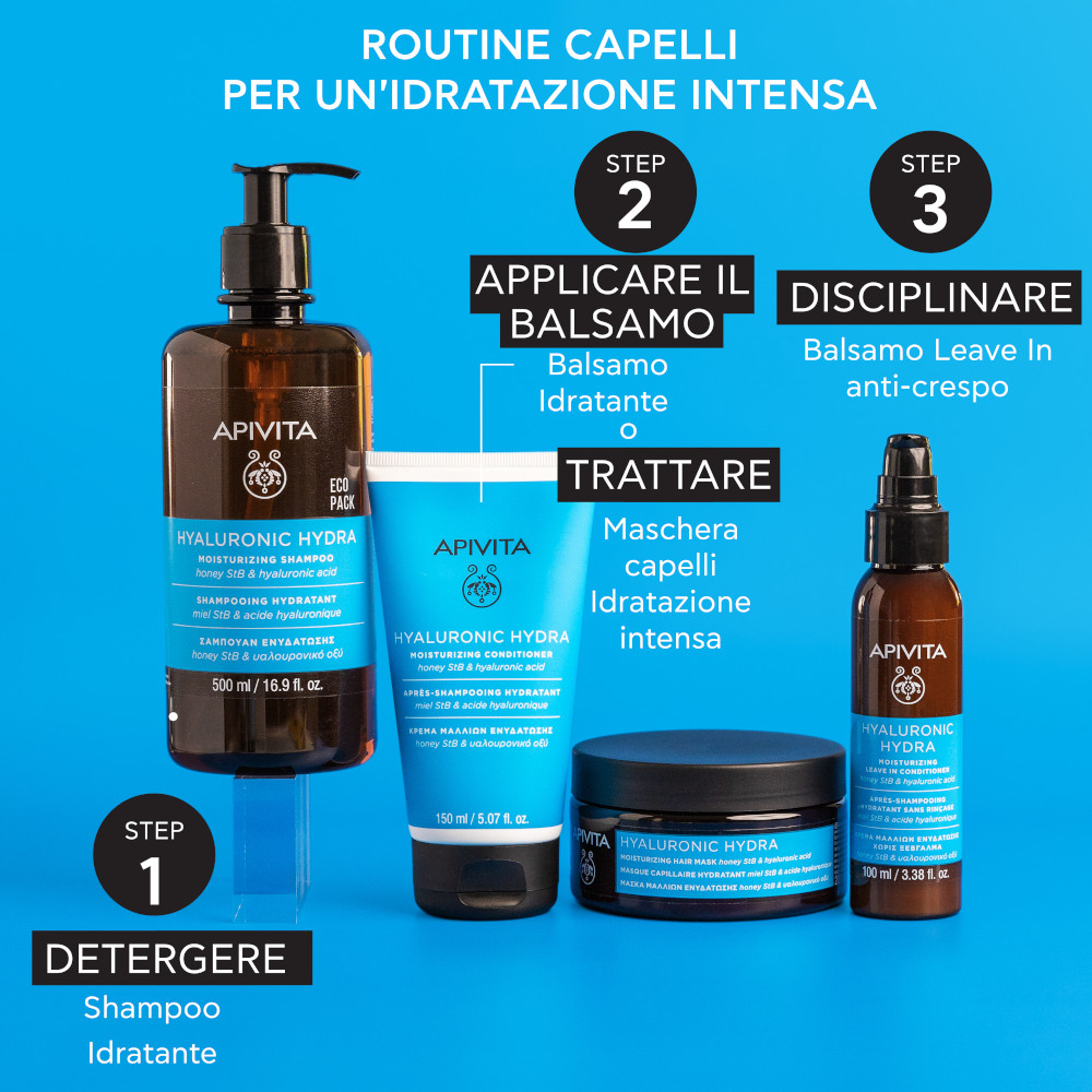 APIVITA SHAMPOO HYALU HYD500ML