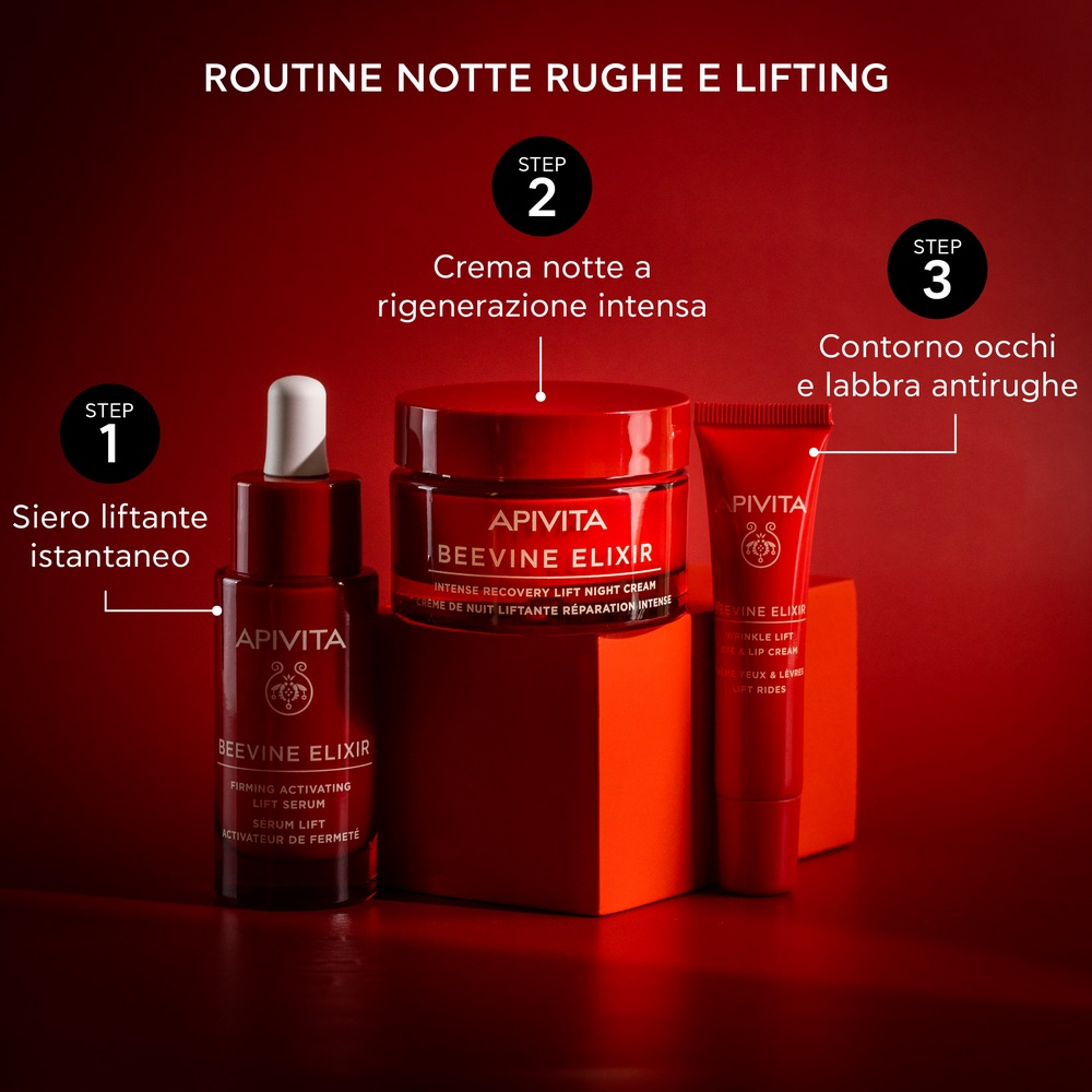 Apivita Beevine Elixir Crema Notte intensiva Liftante Rigenerante - 50ml