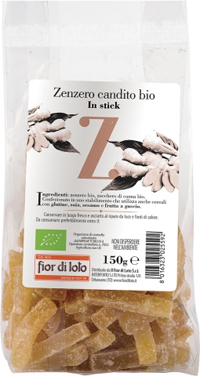 ZENZERO CANDITO STICK BIO 150 G
