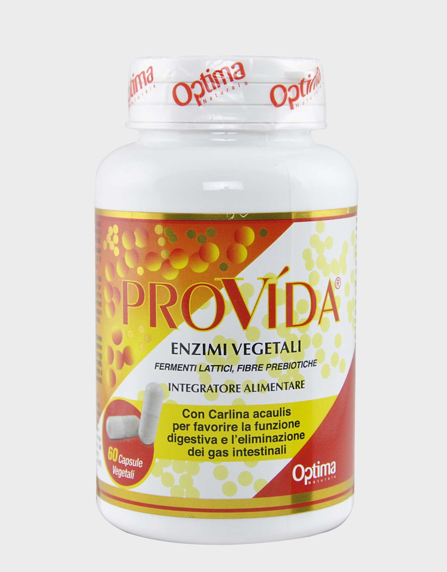 Optima Provida Enzimi Vegetali Integratore Digestivo 60 Capsule