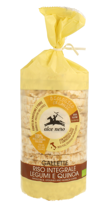 GALLETTE RISO INTEG LEG/QUINOA