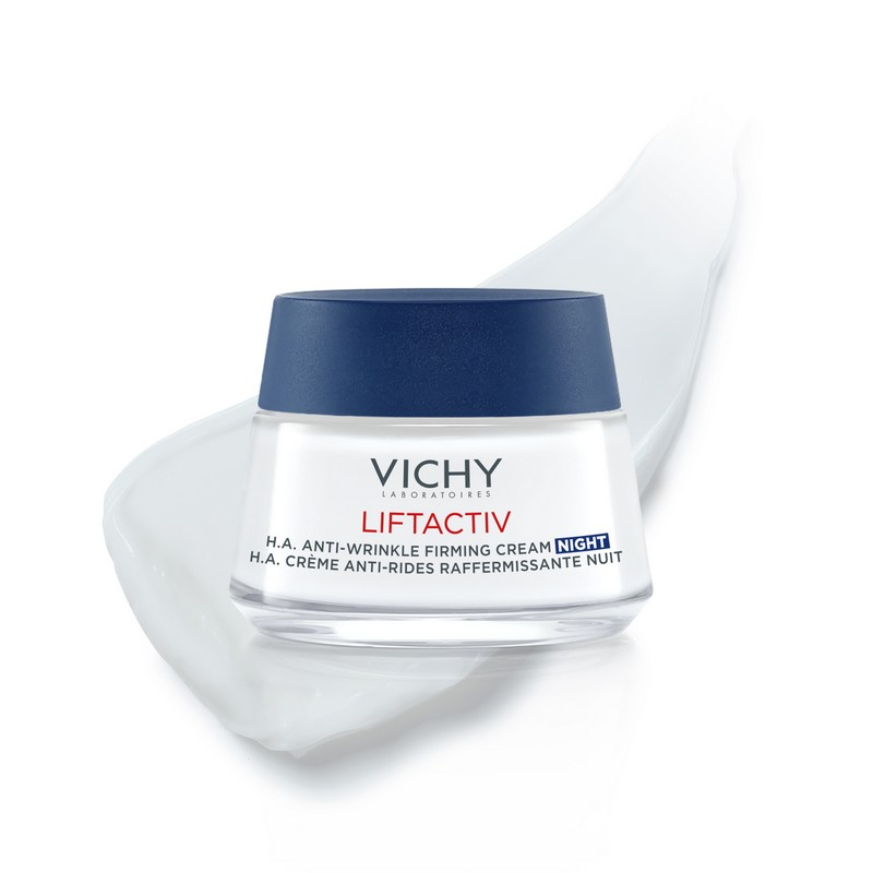 Vichy Liftactiv Hyaluronic Specialist H.A. Crema Notte Anti-rughe Rassodante e Rimpolante con acido ialuronico 50 ml
