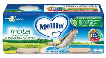 Mellin Omogeneizzato di Trota 2 x 80 g