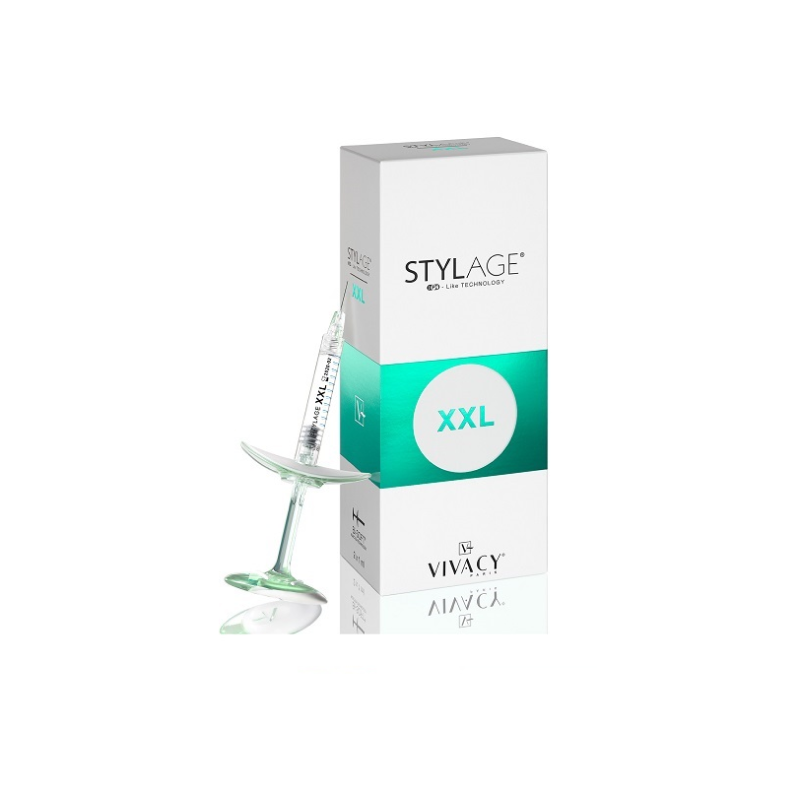 Stylage XXL Bisoft filler a base di acido ialuronico 2 siringhe preriempite