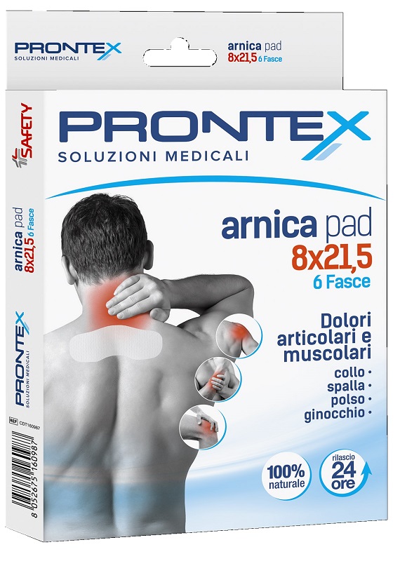 PRONTEX ARNICA PAD 8X21,5 6PZ