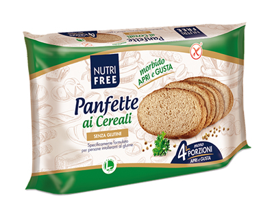 Nutrifree Panfette Rustico Multicereale Senza Glutine in Monoporzioni 320 gr