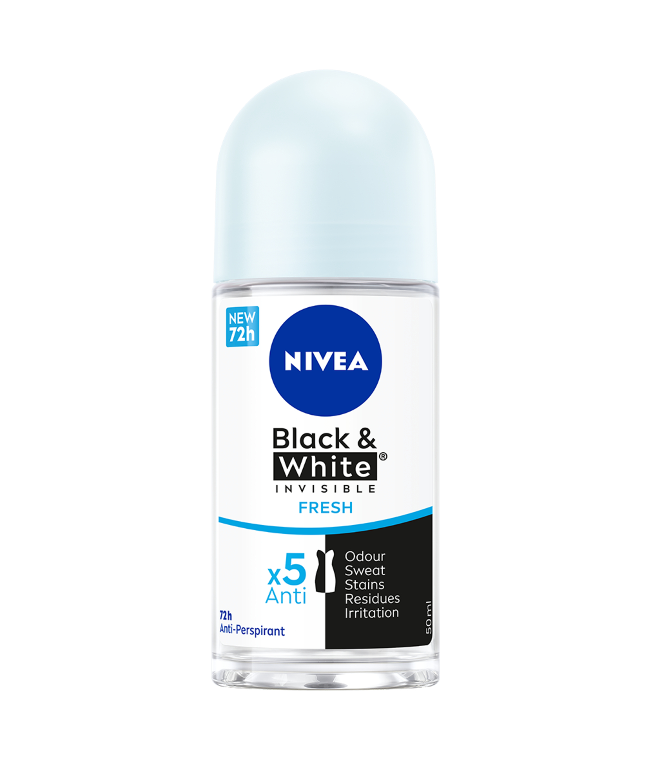 NIVEA DEO AID INVISIBLE B&W FR