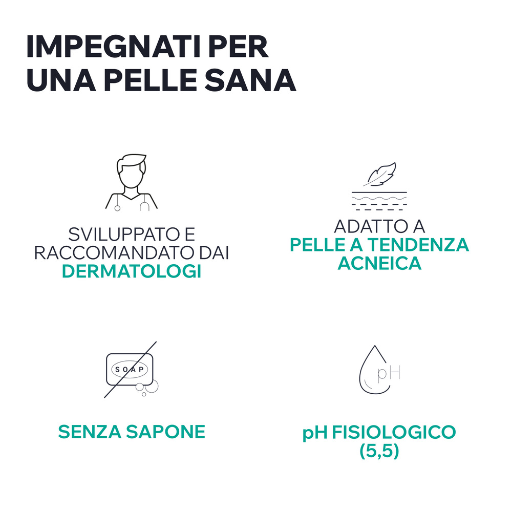 Uriage - Hyséac - Gel Detergente Anti-Imperfezioni Viso E Corpo 500 ml