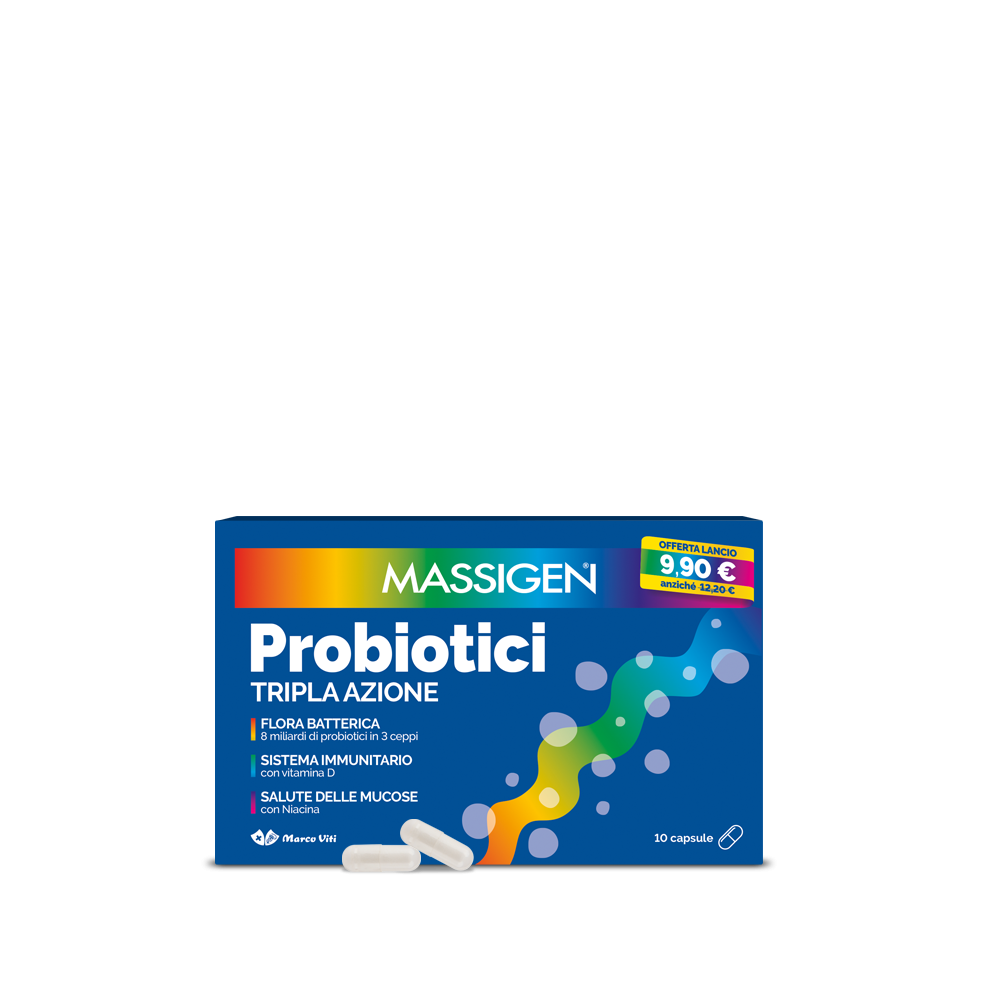 MASSIGEN Probiotici 10Cps