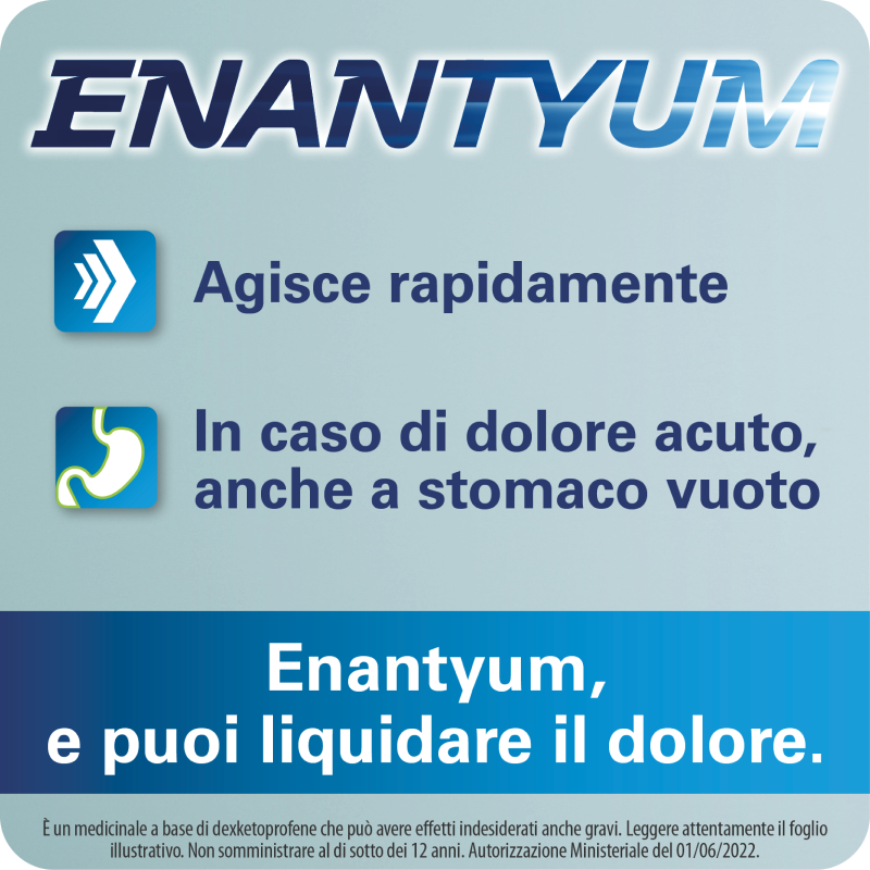 Enantyum - 20 Compresse Rivestite - 25 mg