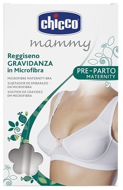 Chicco MD Reggiseno Gravidanza Microfibra Bianco Taglia 3C