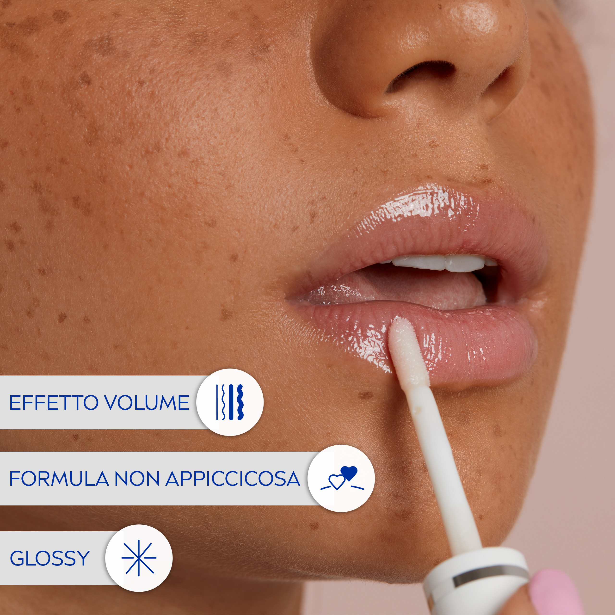 Labello Lip Oil Effetto Glossy – Glossy Shine 5.5 ml, Lucidalabbra colorato volumizzante e idratante