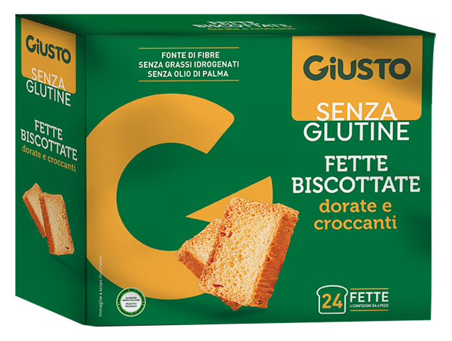 GIUSTO S/G Fette Biscott.250g
