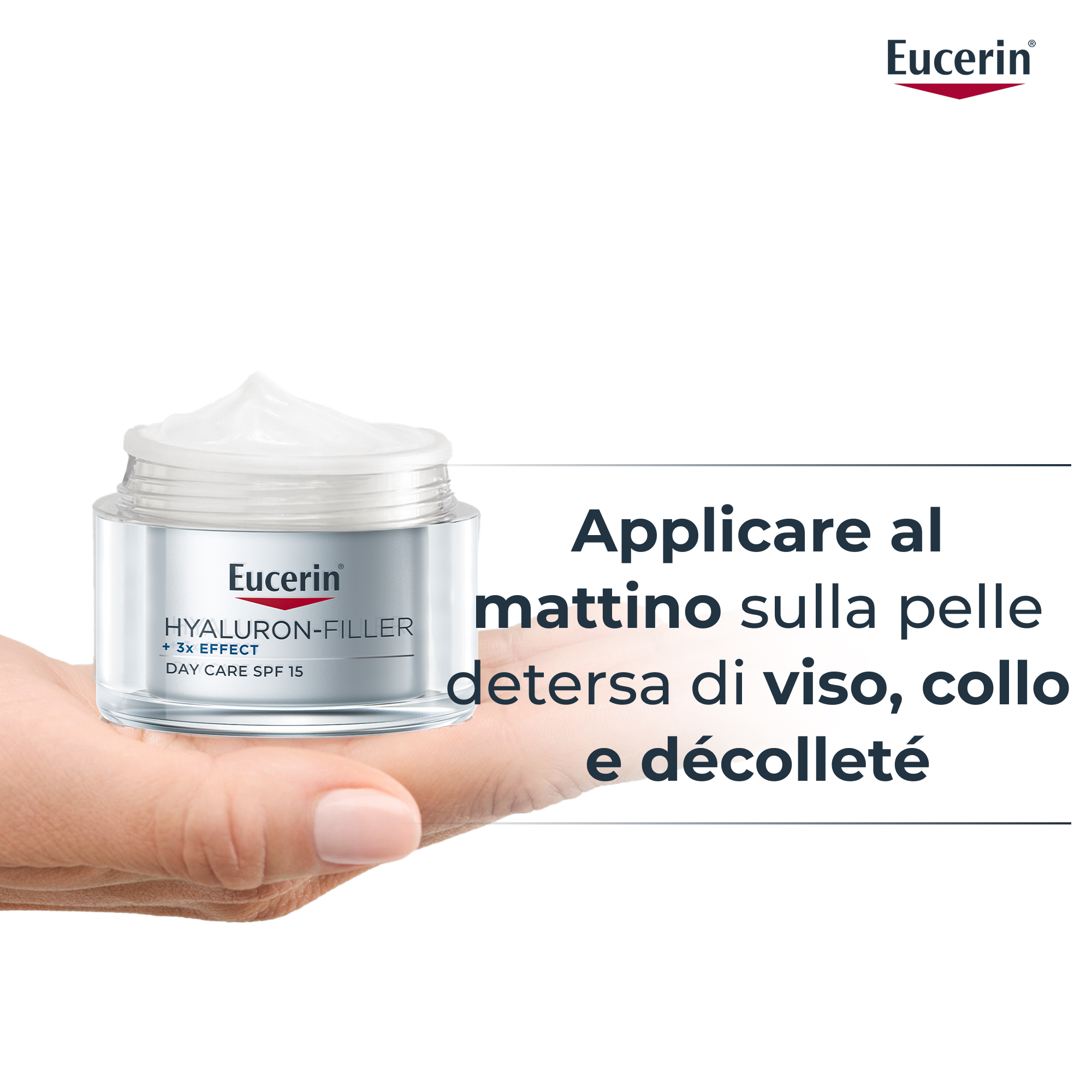 Eucerin Hyaluron-Filler Giorno - Crema antirughe per pelle secca - 50 ml