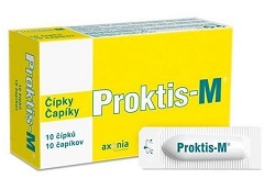 Proktis-M Supposte Post Operazioni Canale Ano Rettale 10 Pezzi 2 g