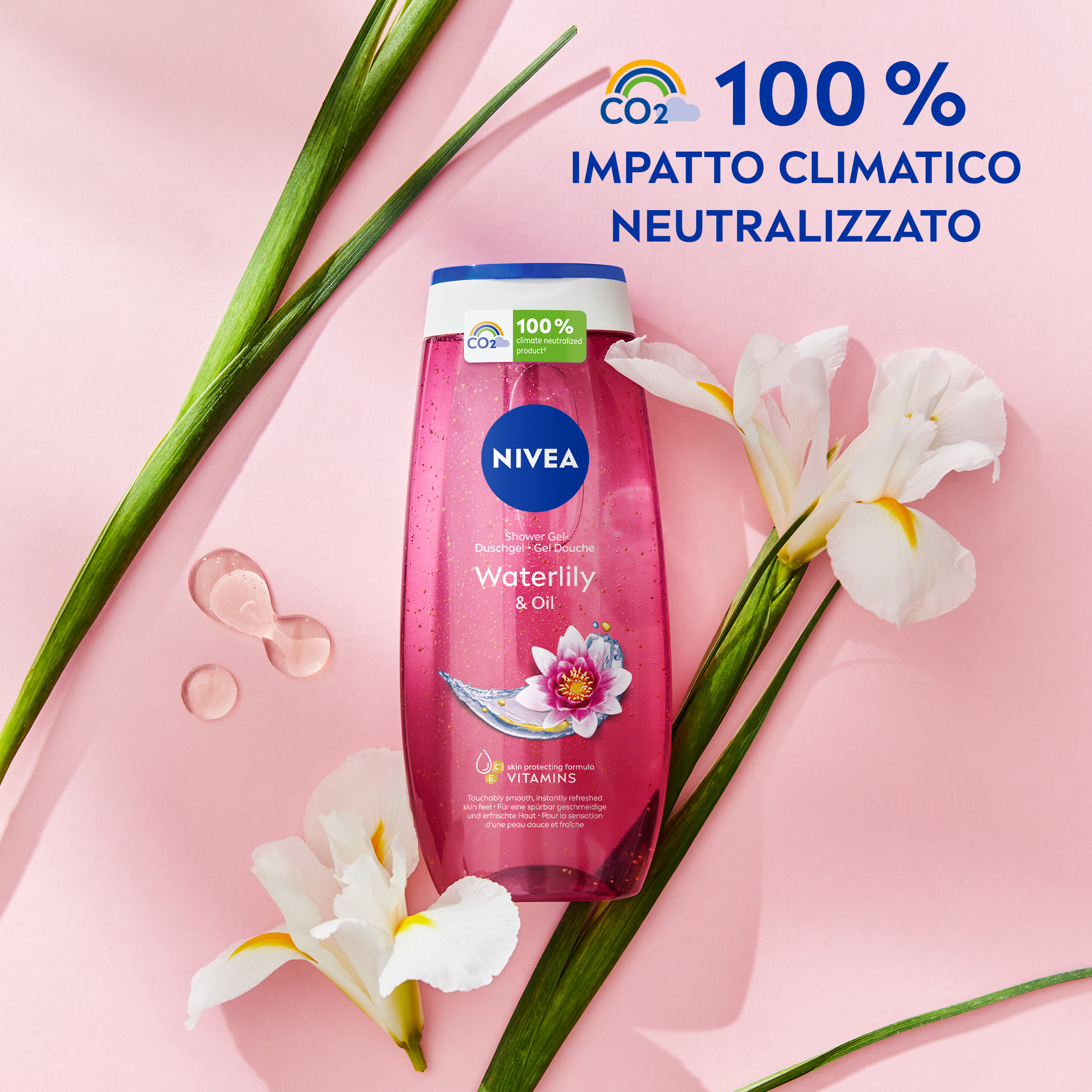 NIVEA DOCCIA GEL WATERLILY&OIL