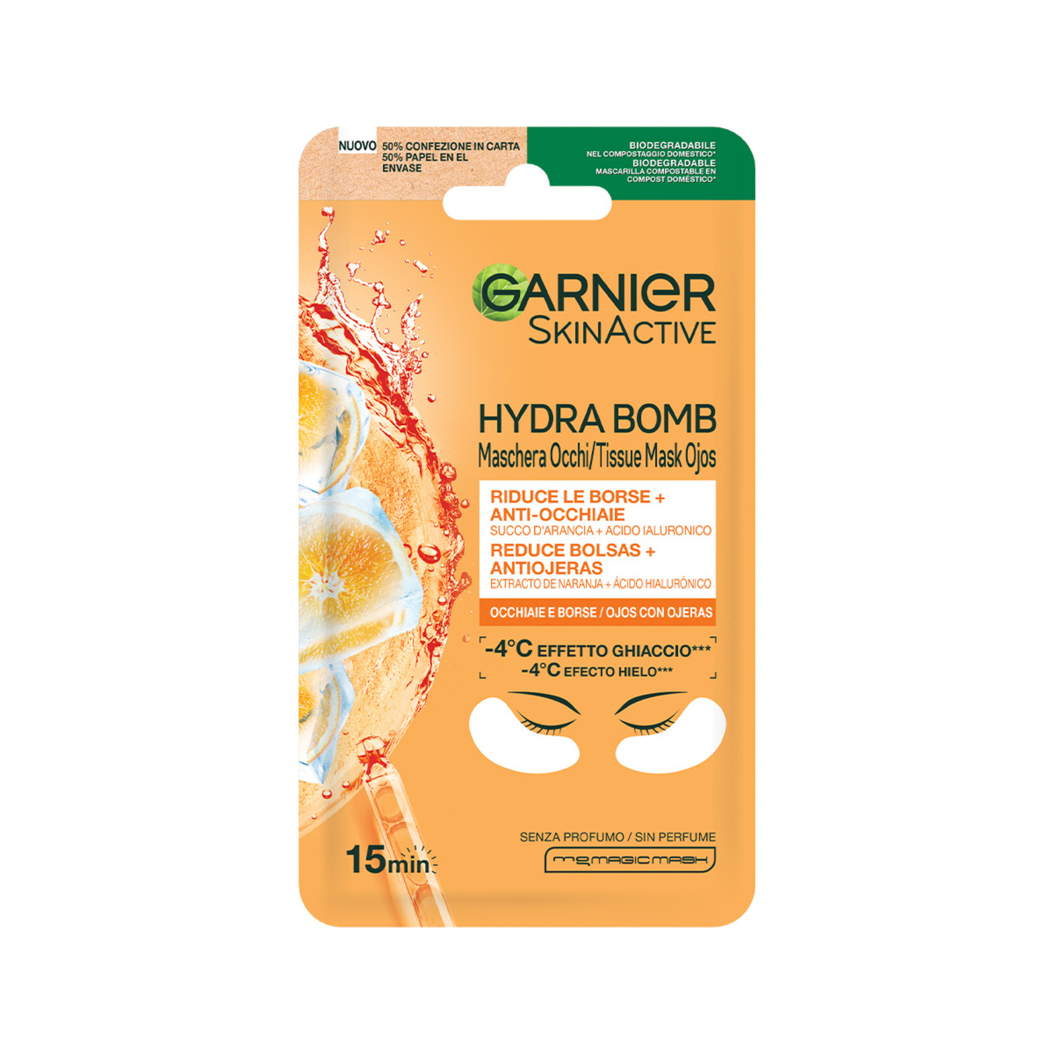 GARNIER MASCHERA TESSUTO ORANG