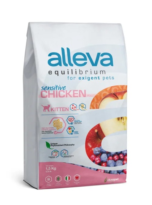 ALLEVA EQUILIBRIUM CAT CHICKEN KITTEN KG 1.5 - P61014
