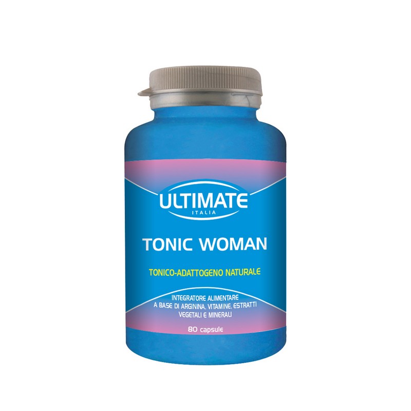 Ultimate Italia Tonic Woman 80 Capsule - Integratore Tonico-Adattogeno Naturale