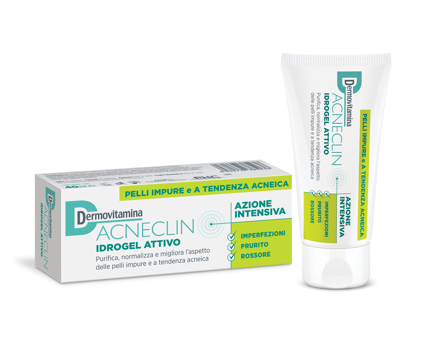 Dermovitamina Acneclin Idrogel Attivo Trattamento Acne 40 ml