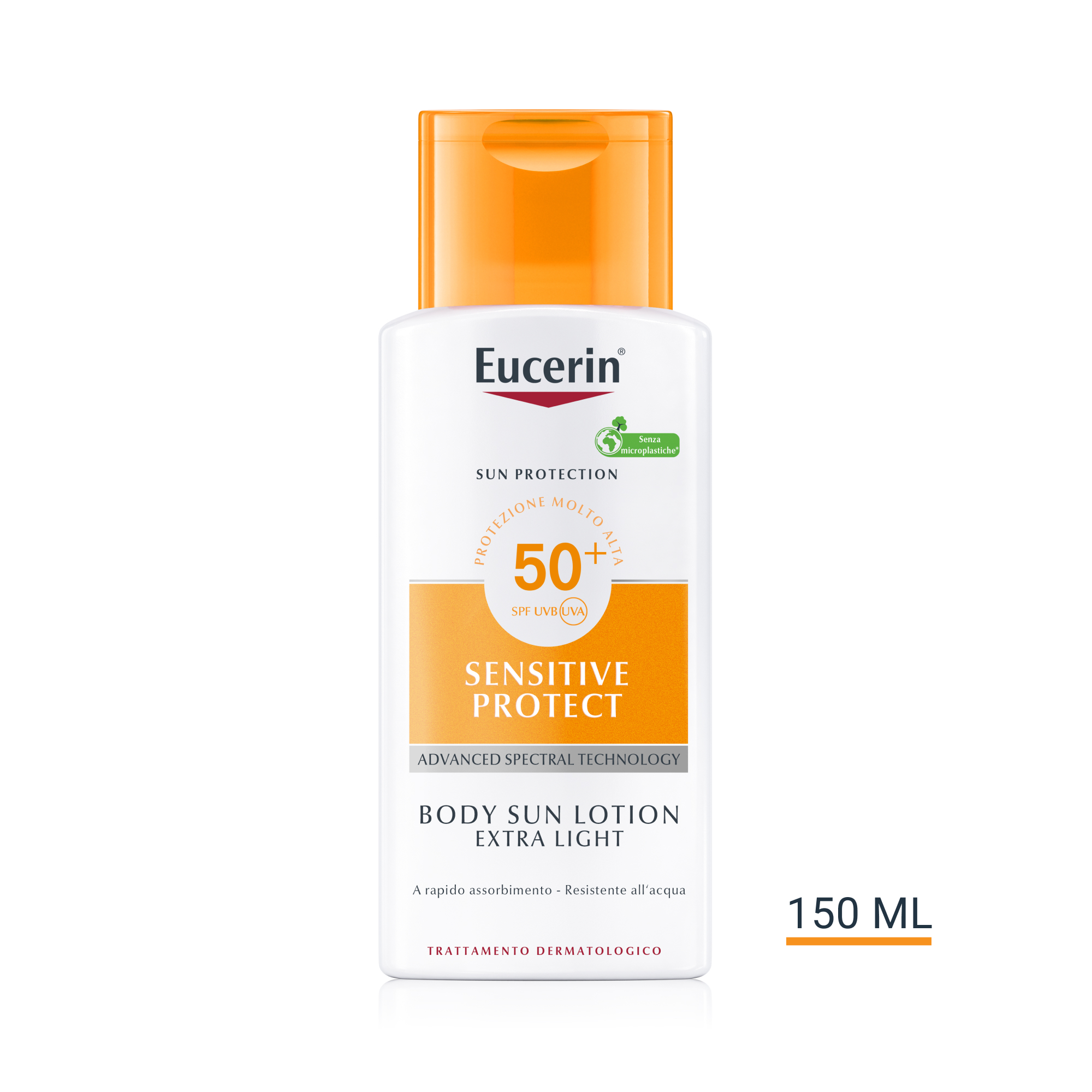 Eucerin Sun Lozione Solare Corpo Extra Leggera SPF50 150mL