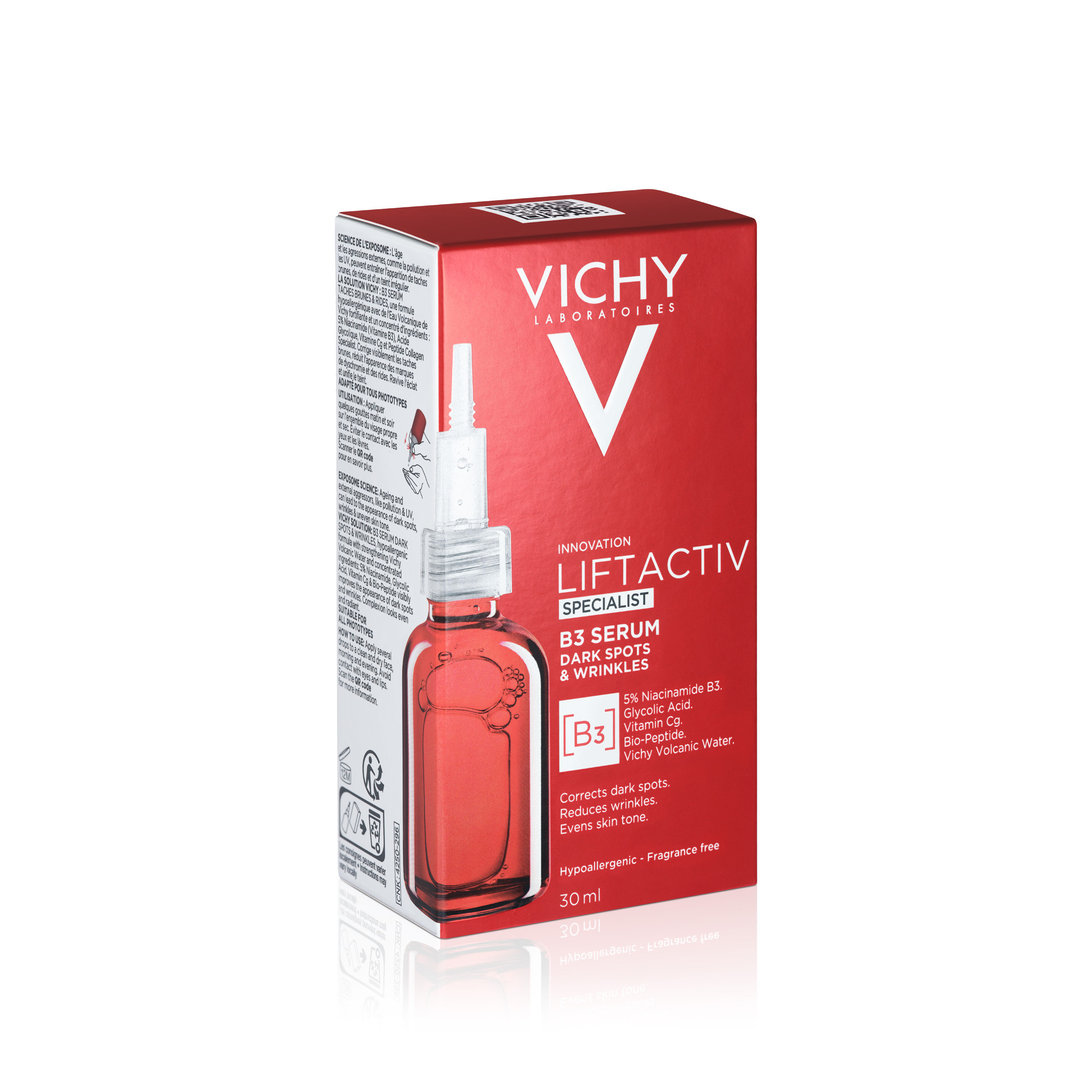 Vichy Liftactiv Pigment Specialist B3 Siero Anti-Macchie: uniforma e illumina l'incarnato 30ml