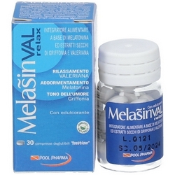 Melasin Val Valeriana e Melatonina per riposo e relax 30 compresse