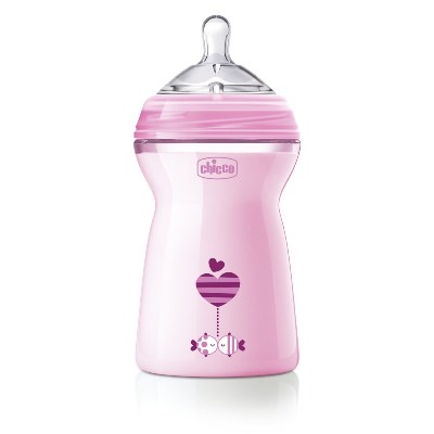 Chicco Biberon Natural Feeling +6m Girl 330 ml