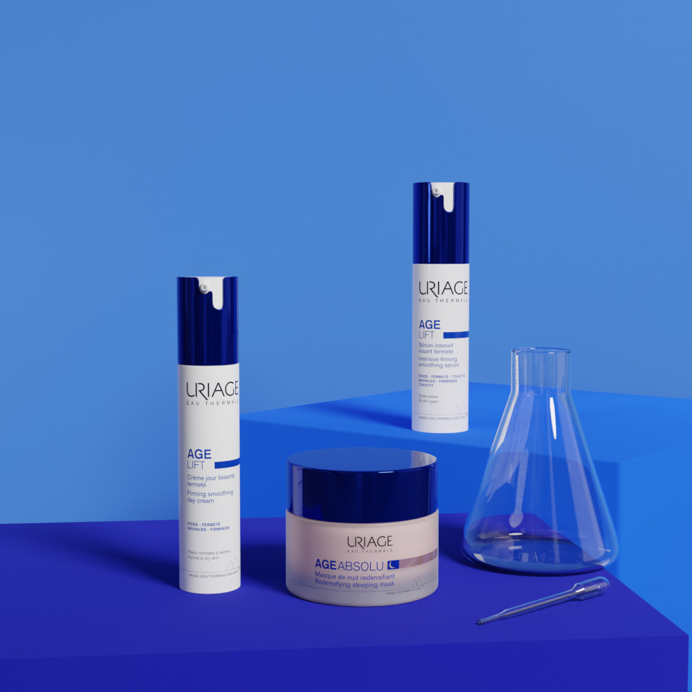 URIAGE AGE LIFT Crema antietà rassodante, elasticizzante e antirughe con RETINOLO, ACIDO IALURONICO E BURRO DI KARITÈ per Pelle da normale a secca, anche sensibile - 40ml