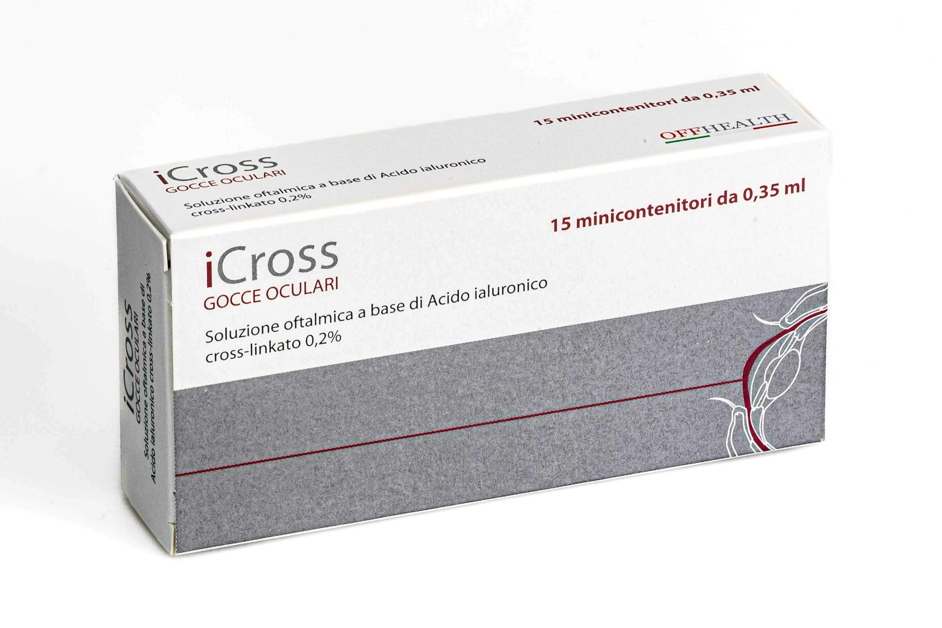 iCross Soluzione Oftalmica Protezione Corneale 15 Flaconcini Monodose